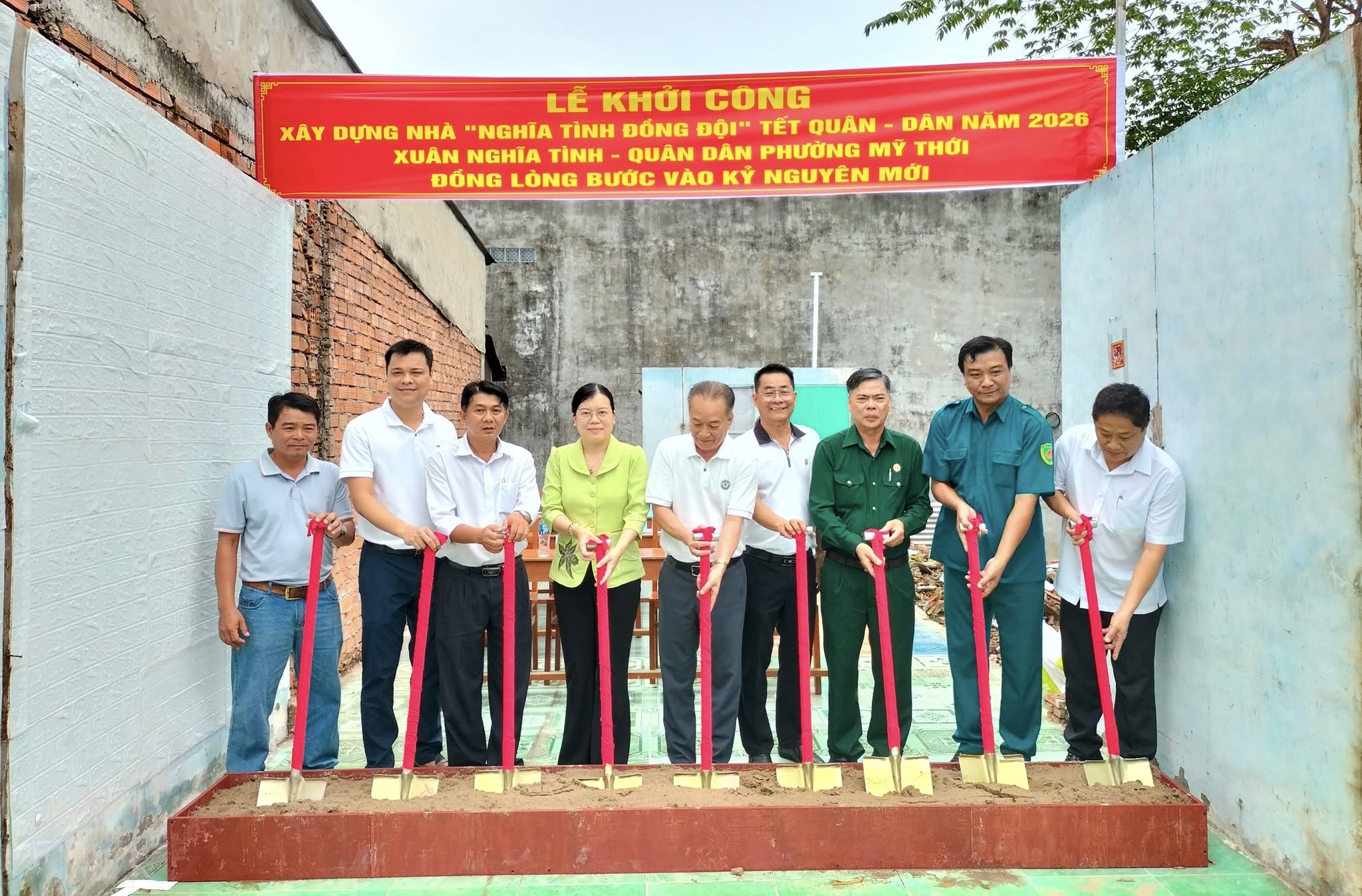 CEREMONY FOR BUILDING 02 "SOLDIER’S GRATITUDE" HOUSES